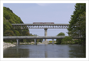 三陸鉄道安家川橋梁